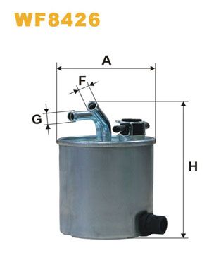 WIX FILTERS Топливный фильтр WF8426